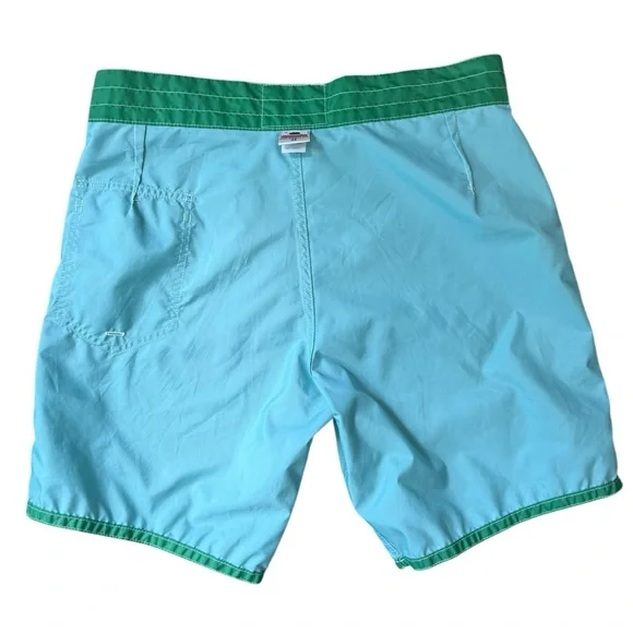 Birdwell Beach Britches Swimming Board Shorts Green Apple Size 35 - Picture 3 of 9
